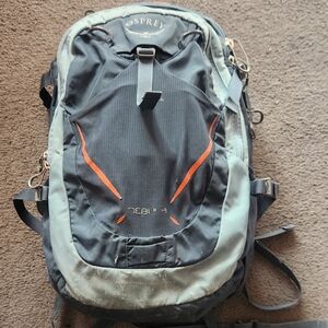 OSPREY Nebula Backpack Blue 24 Seven Series 34L School Travel Hiking Outdoors